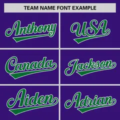 Purple Kelly Green Color Block Varsity Full-Snap Letterman Jacket 3