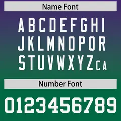 Purple Kelly Green Gradient Side Pattern Football Jersey 4