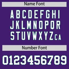 Purple Kelly Green Thick Stripe Star Pattern Baseball Jersey 4