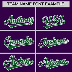 Purple Kelly Green White Raglan Full-Snap Letterman Jacket Leather Sleeves 3