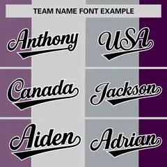 Purple Light Purple Gray Pride Month Color Block Baseball Jersey 3