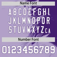 Purple Light Purple Ink Pattern Authentic Baseball Jersey 4