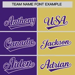 Purple Old Gold Four Squares Performance Polo Shirt 3