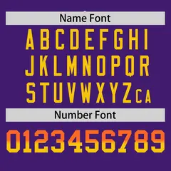 Purple Orange Gold Gradient Side Authentic Baseball Jersey 4