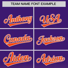 Purple Orange Gradient Letterman Varsity Jacket Hoodie 5