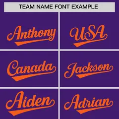 Purple Orange Graffiti Wind Mark Baseball Jersey 3