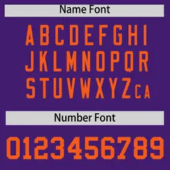 Purple Orange Graffiti Wind Mark Baseball Jersey 4