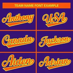 Purple Orange Raglan Full-Snap Varsity Letterman Baseball Jacket 5