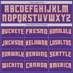 Purple Orange-White Classic Sets Basketball Jersey 5