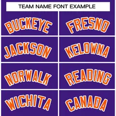 Purple Orange-White Raglan Sleeves Waterproof Jacket 3