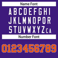 Purple Orange-White Raglan Sleeves Waterproof Jacket 4