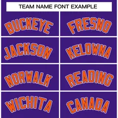 Purple Orange-White Raglan Sleeves Waterproof Jacket 3