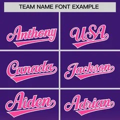 Purple Pink Gradient Letterman Varsity Jacket Hoodie 5