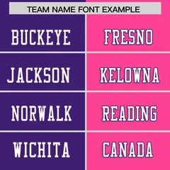 Purple Pink Split Two Tone Authentic Football Jersey 3