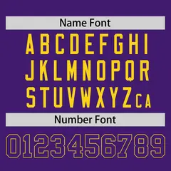 Purple Purple-Gold Raglan Sleeves Authentic Baseball Jersey 4