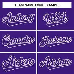 Purple Purple-White Varsity Full-Snap Letterman Jacket 3