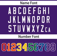 Purple Rainbow Pride Month Raglan Sleeves Baseball Jersey 4