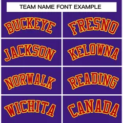 Purple Red-Gold Classic Varsity Full-Snap Letterman Jacket 3