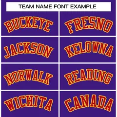 Purple Red-Gold Classic Varsity Full-Snap Letterman Jacket 5