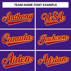 Purple Red-Gold Classic Varsity Full-Snap Letterman Jacket 5