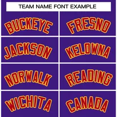 Purple Red-Gold Classic Varsity Full-Snap Letterman Jacket 5