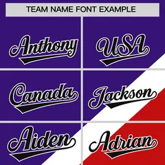 Purple Red Raglan Full-Snap Letterman Baseball Jacket 3
