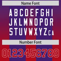 Purple Red Vertical Gradient Stripe Fashion Football Jersey 4