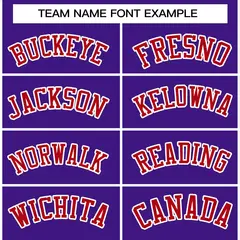 Purple Red-White Varsity Full-Snap Letterman Jacket 5
