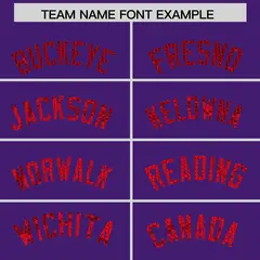 Purple Sequined Athletic Basketball Jersey 3