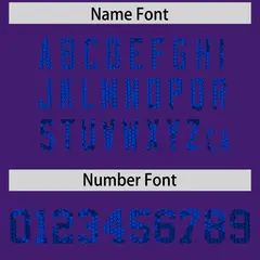 Purple Sequined Athletic Basketball Jersey 4