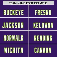 Purple Shoulder Cut Two-Tone Authentic Football Jersey 3