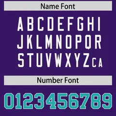 Purple Shoulder Cut Two-Tone Authentic Football Jersey 4
