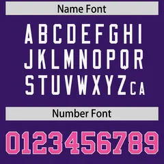 Purple Shoulder Cut Two-Tone Authentic Football Jersey 4