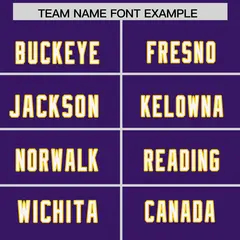 Purple Shoulder Cut Two-Tone Authentic Football Jersey 3