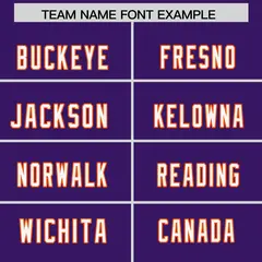 Purple Shoulder Cut Two-Tone Authentic Football Jersey 3