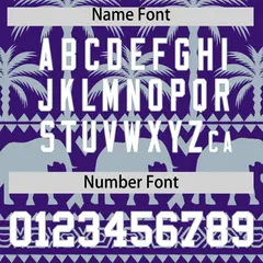 Purple Silver Graffiti Pattern Bossinia Baseball Jersey 4