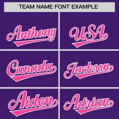 Purple Sparkle-Effect Varsity Full-Snap Letterman Baseball Jacket 3