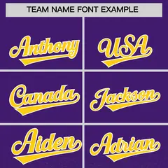 Purple Sparkle-Effect Varsity Full-Snap Letterman Baseball Jacket 3