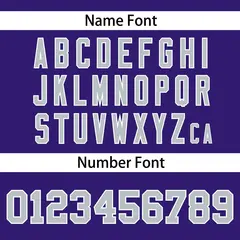 Purple Stand Collar Classic Authentic Baseball Jersey 4