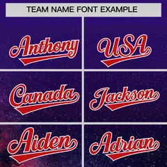 Purple Starburst Pattern Authentic Baseball Jersey 3