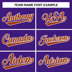 Purple Texas Orange-White Raglan Varsity Full-Snap Letterman Jacket 5