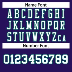 Purple White-Aqua Classic Style Authentic Football Jersey 4