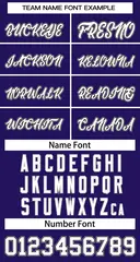 Purple White-Black Classic Tops Basketball Jersey 3