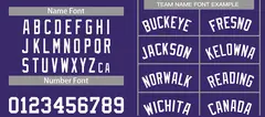 Purple White Bull Classic Curved Basketball Jersey Sets 4