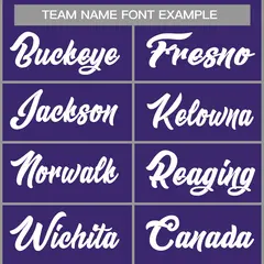 Purple White Classic Casual Basketball Jersey 3