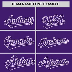 Purple White Full-Zip Varsity Letterman Jacket Hoodie 5