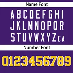 Purple White-Gold Color Block V-Neck Baseball Jersey 4