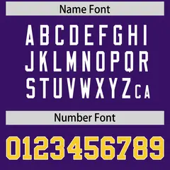 Purple White Gold Father's Day Classic Baseball Jersey 4