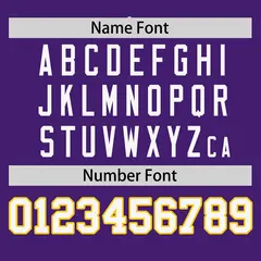 Purple White-Gold Stripe Raglan Authentic Baseball Jersey 4