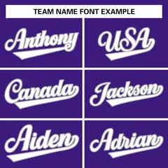 Purple White-Gray Classic Varsity Full-Snap Letterman Jacket 3